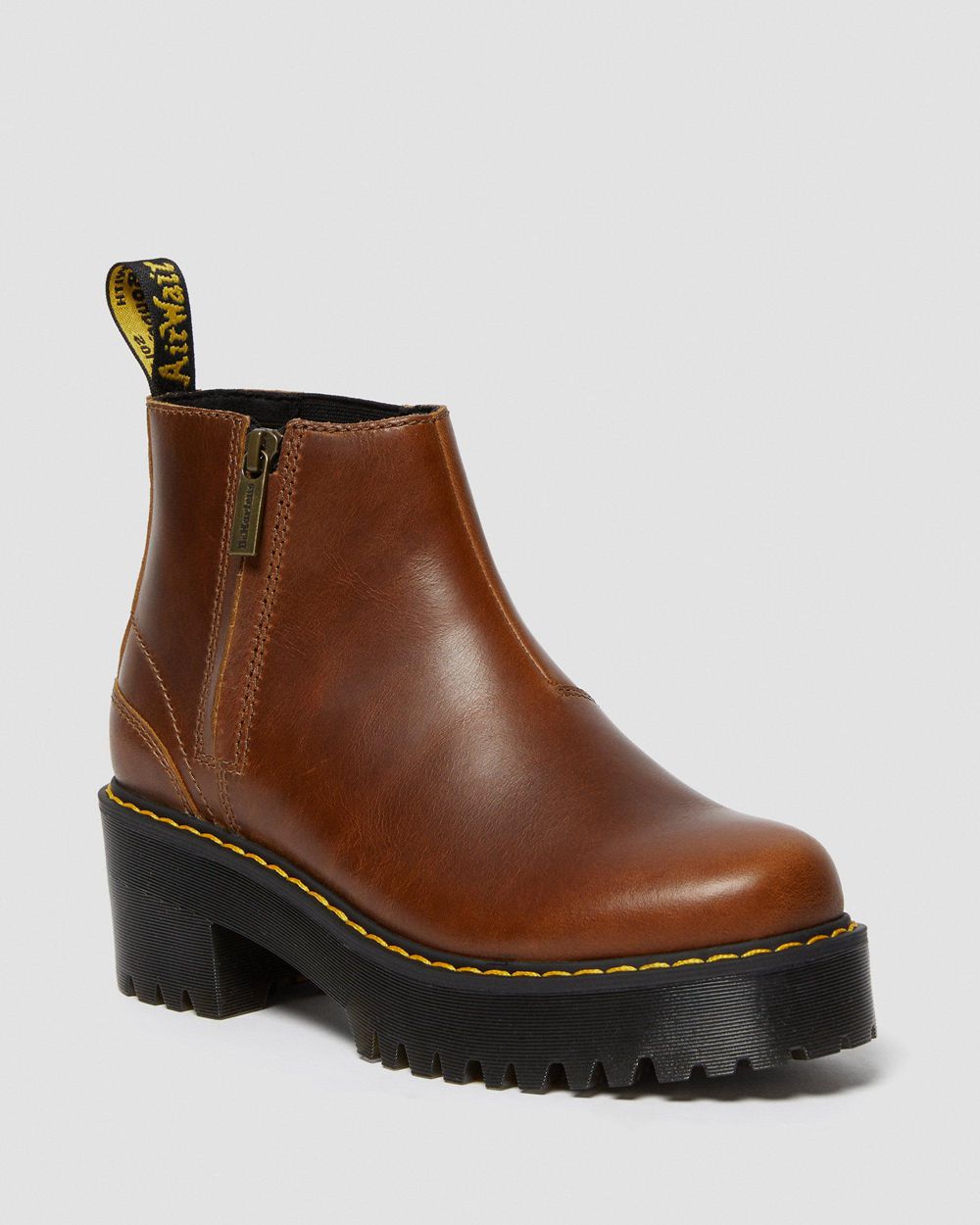 Dr Martens Rometty Ii Kožené Chelsea Boots Damske ( Butterscotch ) SK 126-ZAHCLD